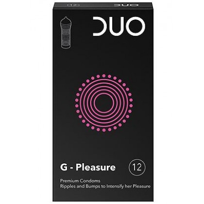 DUO G-Pleasure Προφυλακτικά 12τμχ