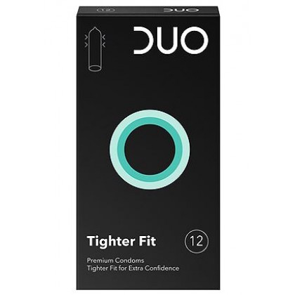 DUO Tighter Fit Προφυλακτικά 12τμχ