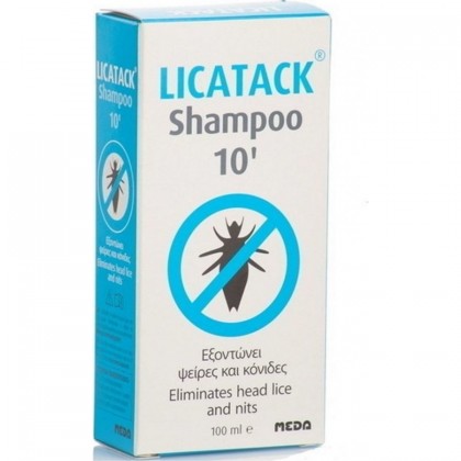 Licatack αντιφθειρικό σαμπουάν 100ml
