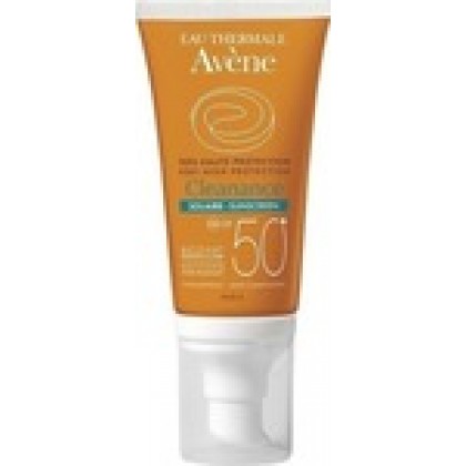 Avene Cleanance Solaire SPF50+ Αντιηλιακό Προσώπου για λιπαρό δέρμα ή δέρμα με τάση ακμής 50ml.