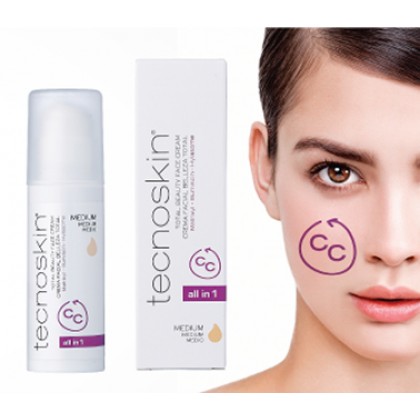 TECNOSKIN Total Beauty Face Cream medium 50ml