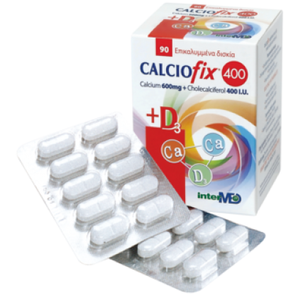  INTERMED CALCIOFIX 400 (CALCIUM 600MG+400IU D3) 90TABS