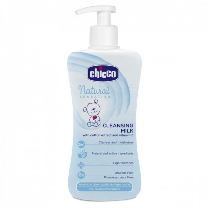 Chicco Natural Sensation Γαλάκτωμα Καθαρισμού Σώματος 300ml