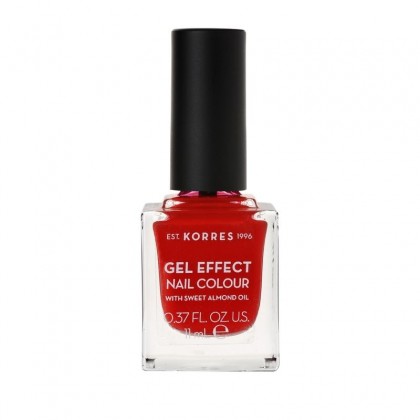 Korres Βερνίκι Νυχιών Gel Effect Nail Colour No53 Royal Red 11ml