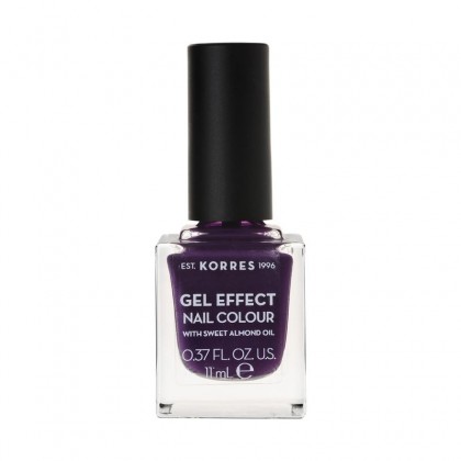  Korres Βερνίκι Νυχιών Gel Effect Nail Colour No75 Violet Garden 11ml