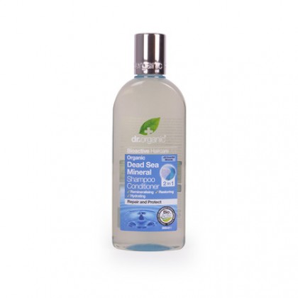 DR.ORGANIC DEAD SEA MINERAL SHAMPOO & CONDITIONER 2 IN 1 265ML