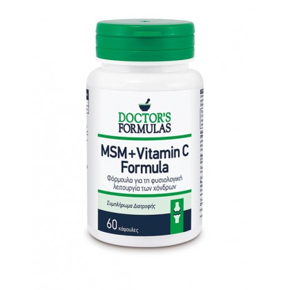 DOCTORS FORMULA Msm + Vitamin C Formula 60 Κάψουλες