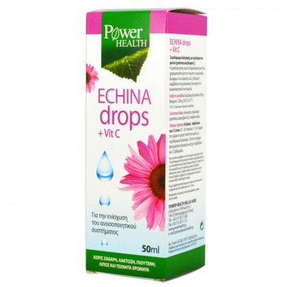 POWER HEALTH Echina Drops 50ml + Vit C 