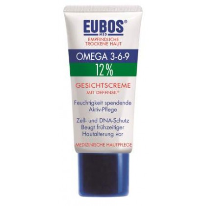 EUBOS OMEGA 3-6-9 FACE CREAM ΜE DEFENSIL® 12% 50ml