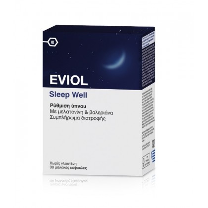 EVIOL Sleep Well 60 Μαλακές Κάψουλες