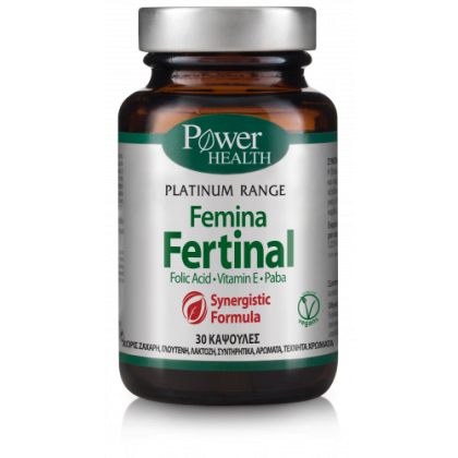 POWER HEALTH Classics Platinum Femina Fertinal 30 Kάψουλες