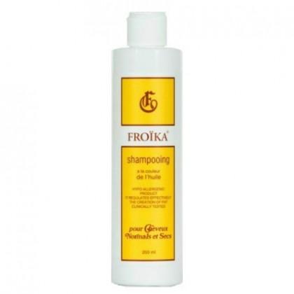 FROIKA Shampoo a la couleur de l' Huile για ξηρά & κανονικά μαλλιά 200ml