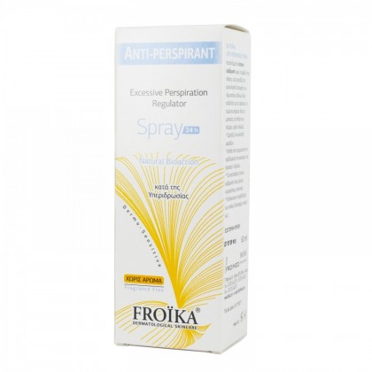 FROIKA Antiperspirant Spray Without Perfume 60ml