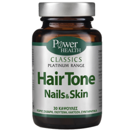 POWER HEALTH Hair Tone Nails & Skin 30 Κάψουλες