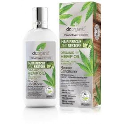 DR.ORGANIC HEMP OIL RESCUE CONDITIONER 265ML