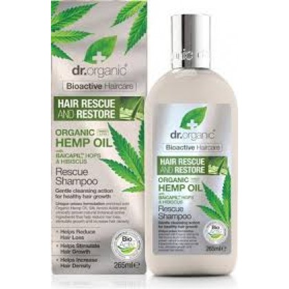 DR.ORGANIC HEMP OIL RESCUE SHAMPOO 265ML