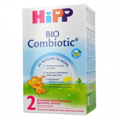 Hipp - Βρεφικό Γάλα Bio Combiotic №2 600gr