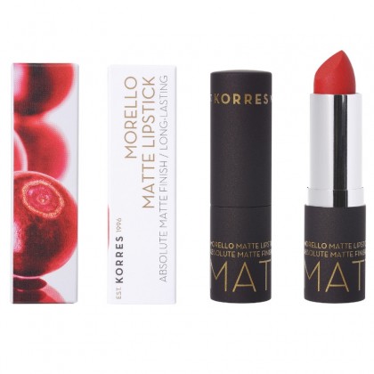 Korres Morello Matte Lipstick 54 Classic Red Matte 3.5gr