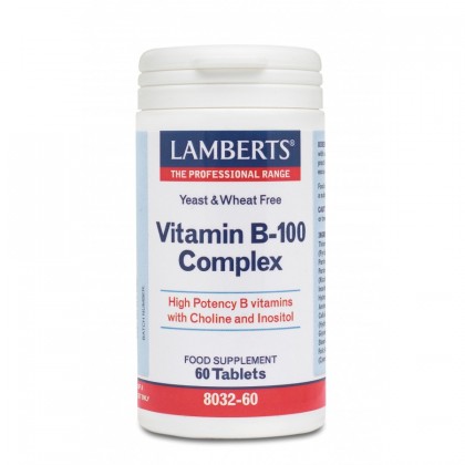 LAMBERTS Vitamin B-100 Complex 60 Ταμπλέτες