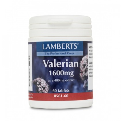 LAMBERTS Valerian 1600mg 60 Ταμπλέτες