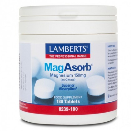 LAMBERTS MAG ASORB 180TABS