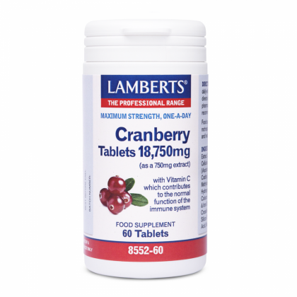 LAMBERTS Cranberry 18.750mg 60 Ταμπλέτες