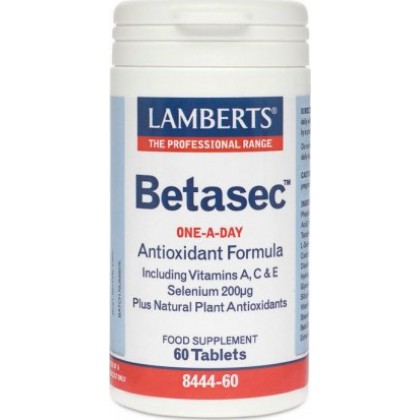 LAMBERTS BETASEC ANTIOXIDANT 60TABS