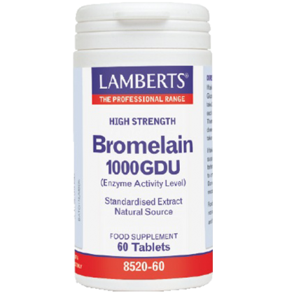 LAMBERTS BROMELAIN 1000MG 60CAPS