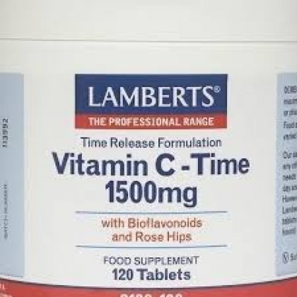 LAMBERTS Vitamin C 1500mg T/R 120 Ταμπλέτες