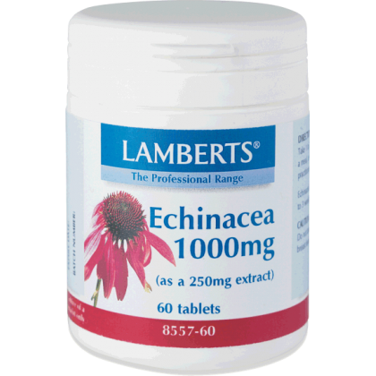 LAMBERTS Echinacea 1000mg 60 Κάψουλες