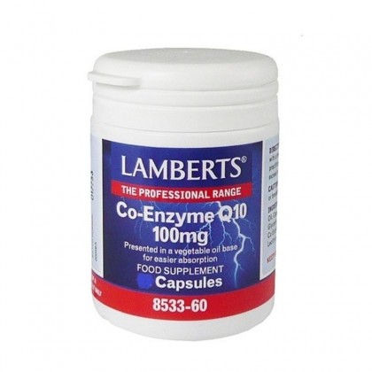 LAMBERTS CO-Enzyme Q10 100mg 30 Κάψουλες