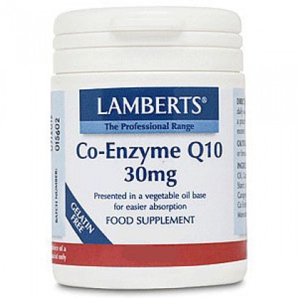 LAMBERTS Co-Enzyme Q10 30mg 30 Κάψουλες