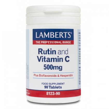 LAMBERTS Rutin & C-500 & Bioflavonoids 90 Ταμπλέτες