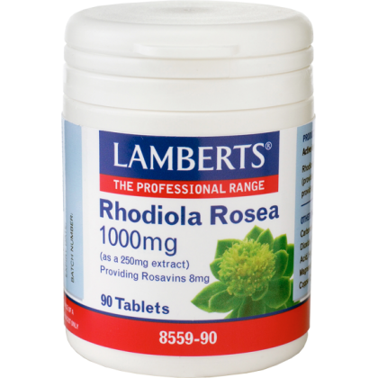 LAMBERTS Rhodiola Rosea 90 Ταμπλέτες