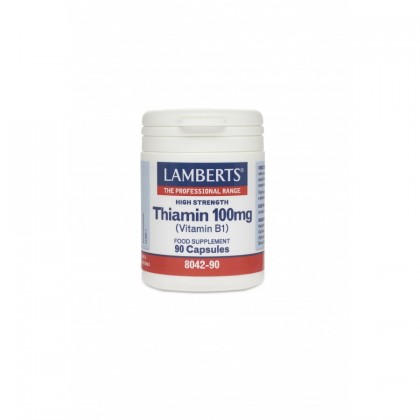LAMBERTS Thiamin 100mg (VIT B1) 90 Κάψουλες