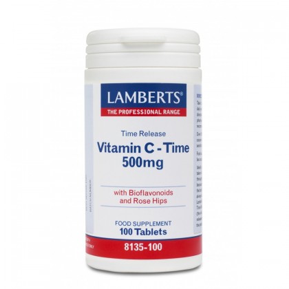 LAMBERTS Vitamin C 500mg T/R 100 Ταμπλέτες