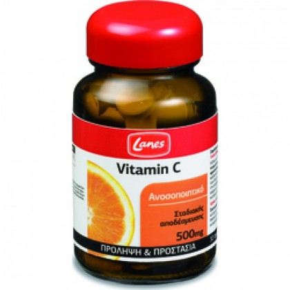 LANES Vitamin C  500mg 30 Ταμπλέτες