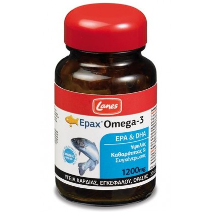 LANES Omega 3 1200mg 30 Kάψουλες