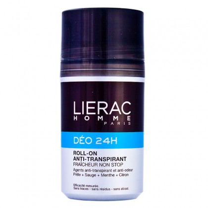 LIERAC DEO 24H ACTION NON STOP NEW ROLL-ON 50ml 