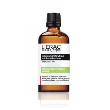 LIERAC SOLUTION KERATOLYTIQUE ANTI-IMPERFECTIONS 100ML