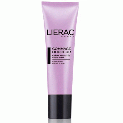 Lierac GOMMAGE DOUCEUR Απαλή μάσκα προσώπου με λευκό άργιλο ιδανική για ευαίσθητες επιδερμίδες, 50ml