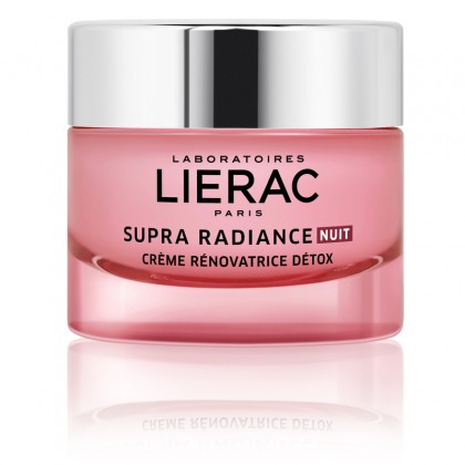 Lierac Supra Radiance Night Creme Detox Κρέμα νύχτας Αντιγήρανσης και Αποτοξίνωσης 50ml 