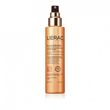 Lierac Sunissime Lait Protecteur Energisant Anti-Age Global SPF15 Aντηλιακό/Αντιγηραντικό Γαλάκτωμα Σώματος 150ml