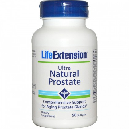 Life Extension Ultra Natural Prostate Formula 60 Softgels
