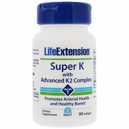 Life Extension Super K with advanced K2 Complex 90caps
