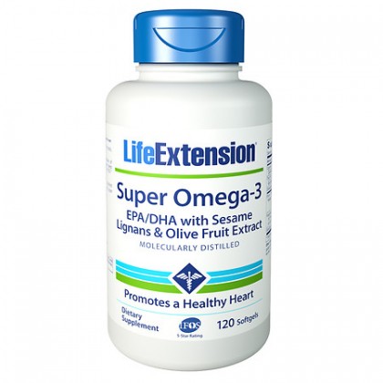 Life Extension Super Omega 3 120caps