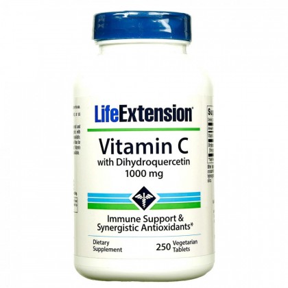 Life Extension Vitamin C Dihydroquercetin 1000mg 250 Tabs