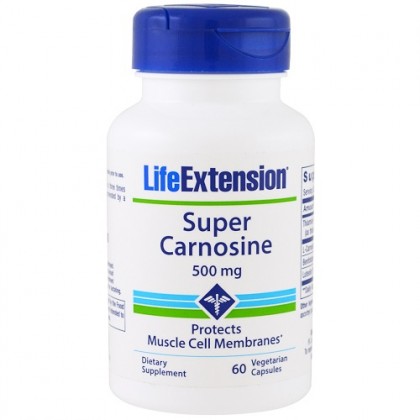 Life Extension Super Carnosine 500mg 60 Veg.Caps.
