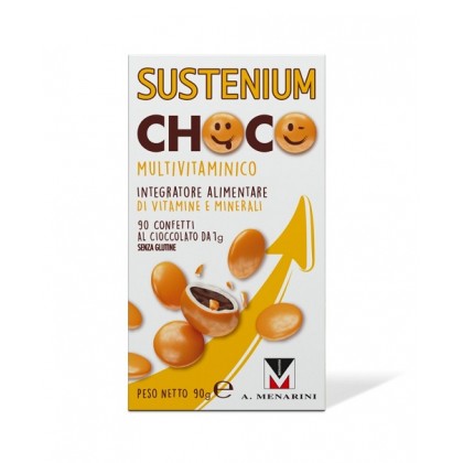 Menarini Sustenium Choco Multivitamin 90 Σοκολατένια Κουφετάκια