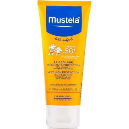 Mustela Bebe Very High Protection Sun Lotion SPF50+ 200ml